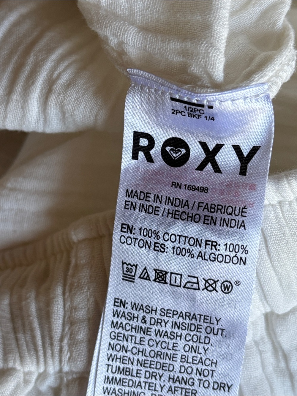 ROXY PRECIOUS CARGO BEACH PANTS - Picture 9 of 12